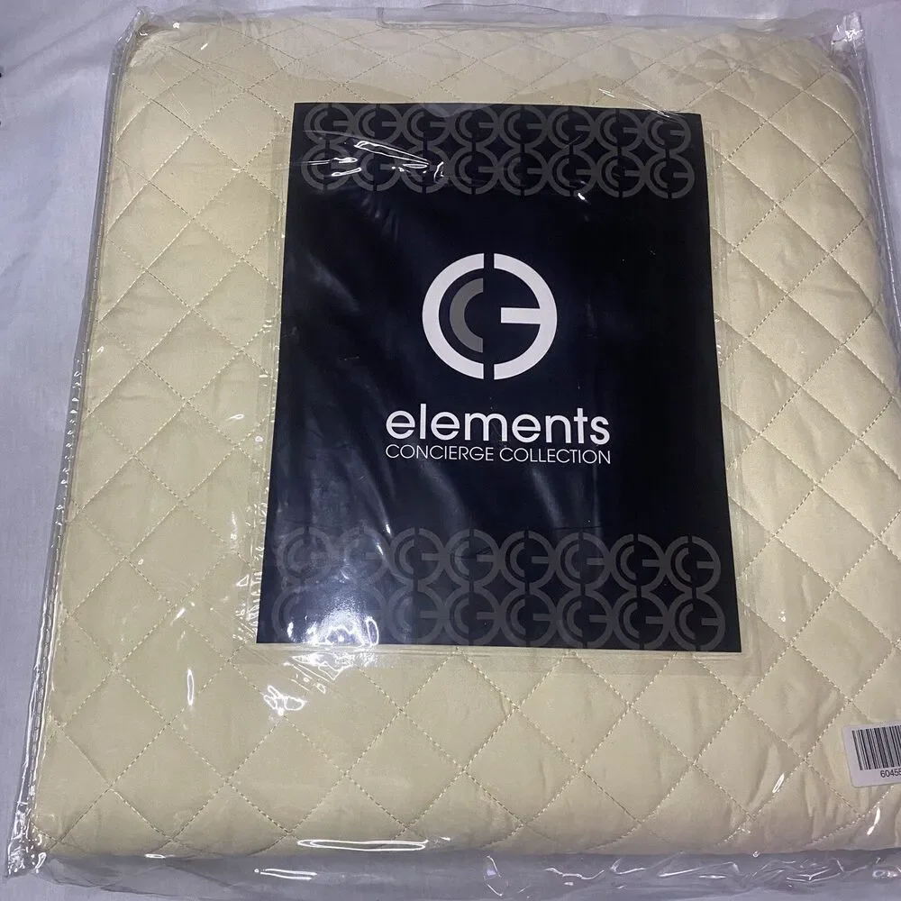 Elements Concierge Collection Queen Quilt 2 Shams Set 100% Polyester